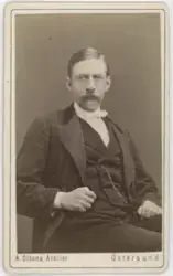 Porträtt på en man