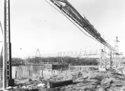 Greaker Cellulosefabrikk, Greåker, Tune. Fra nyanlegg.