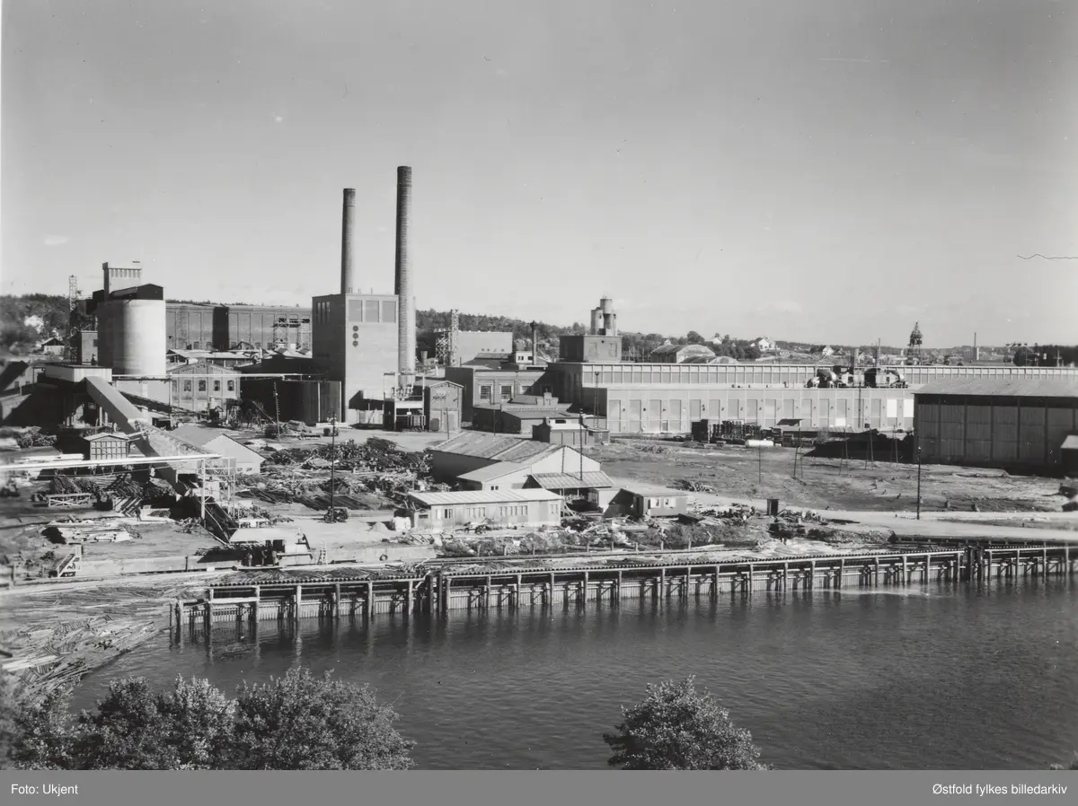 Greaker Cellulosefabrikk, Greåker, Tune.


