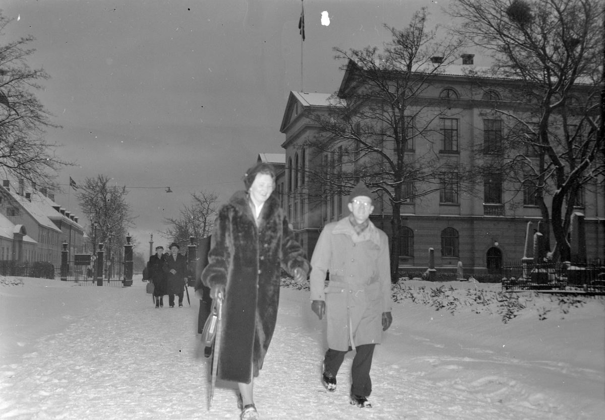 Folk som gikk til kirken, 1. juledag