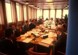 Konferanser, møte mellom Televerket, næringslivet og politik