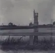 Okänt vattentorn. Ur album för Edvard Hubendicks arkiv.