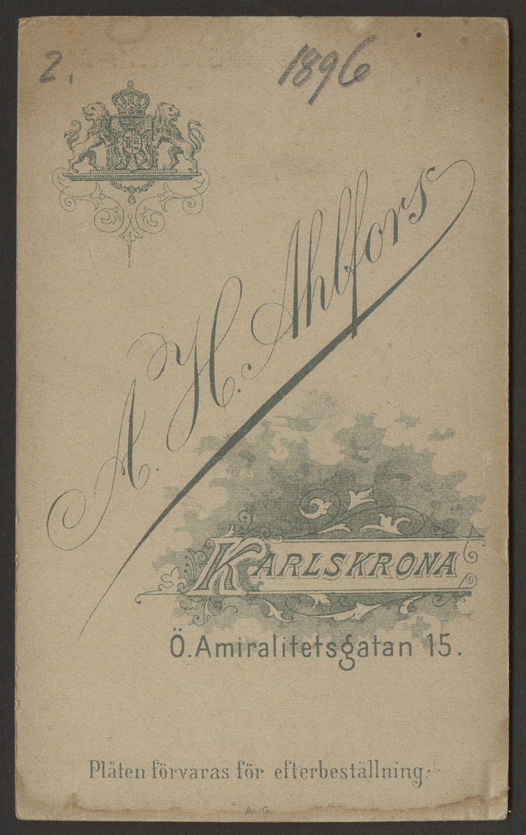 C.F.W. Riben 1896-1909