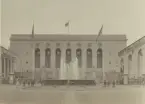 Jubileumsutställningen i Göteborg 1923. Göteborgs konstmuseum vid Götaplatsen. Ur albumet Utställningen Göteborg 1923.