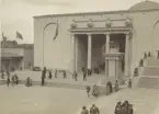 Jubileumsutställningen i Göteborg 1923. Göteborgs konstmuseum vid Götaplasen. Ur albumet Utställningen Göteborg 1923.