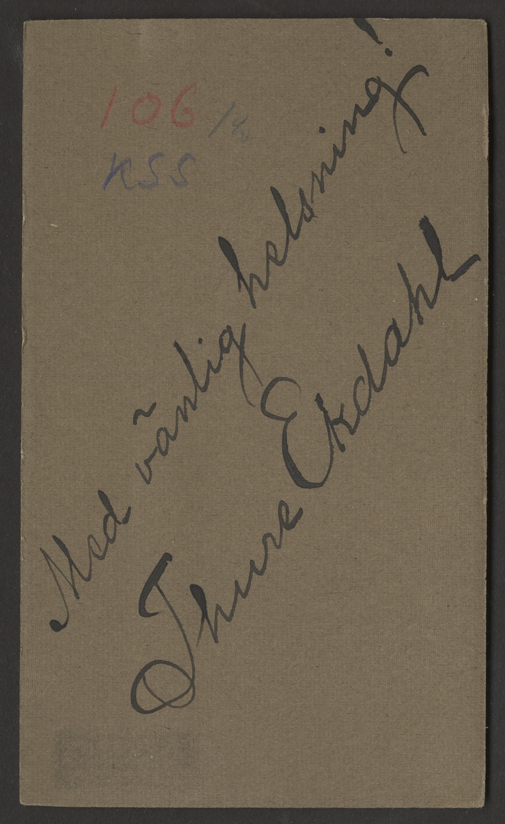 T.A. Ekdahl 1899-1905