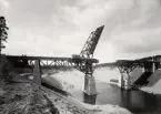 Klaffbro över Södertälje kanal. Ur album: Motala Verkstad 10 okt 1936.