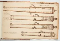 Avbildning av eldrör ur en inventeringsvolym som dokumentera