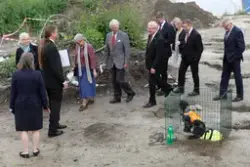 Kungabesök i Gamla Uppsala 2012