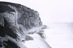 Foto av Normandies vita klippor, 1921.