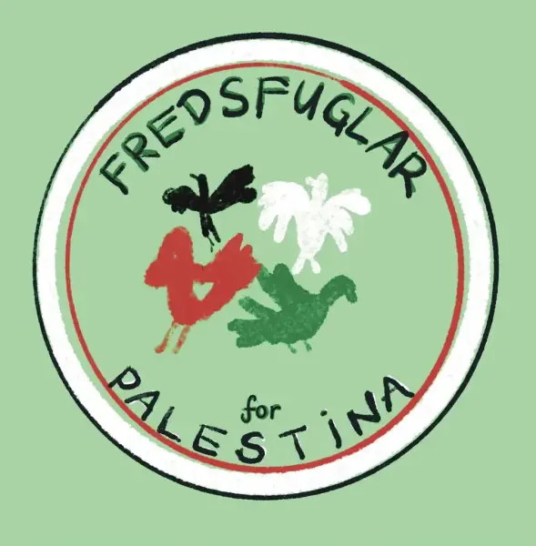 Logoen til Fredsfuglar for Palestina