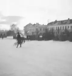 Hamar, Stortorget, salg av juletre, julegran,