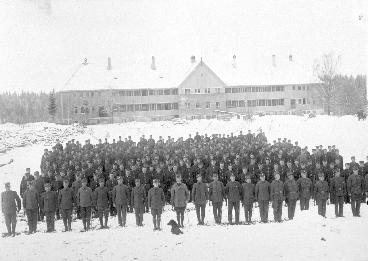 Kompani på Trandum.