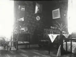 Fam Perssons hem i Attarp (tror sonen Einar).