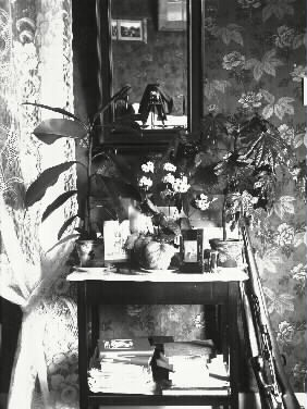 Fam Perssons hem i Attarp (tror sonen Einar).