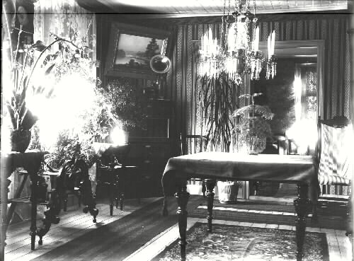 Fam Perssons hem i Attarp (tror sonen Einar).