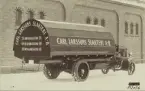 Lastautomobil för Carl Larssons Slakteri AB. Ur album för Scania-Vabis.
