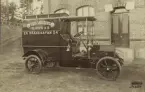 Automobil för Carl Larssons Slakteri AB, Brahegatan 24. Ur album för Scania-Vabis.