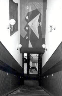 Ritz kafé på andra våningen.