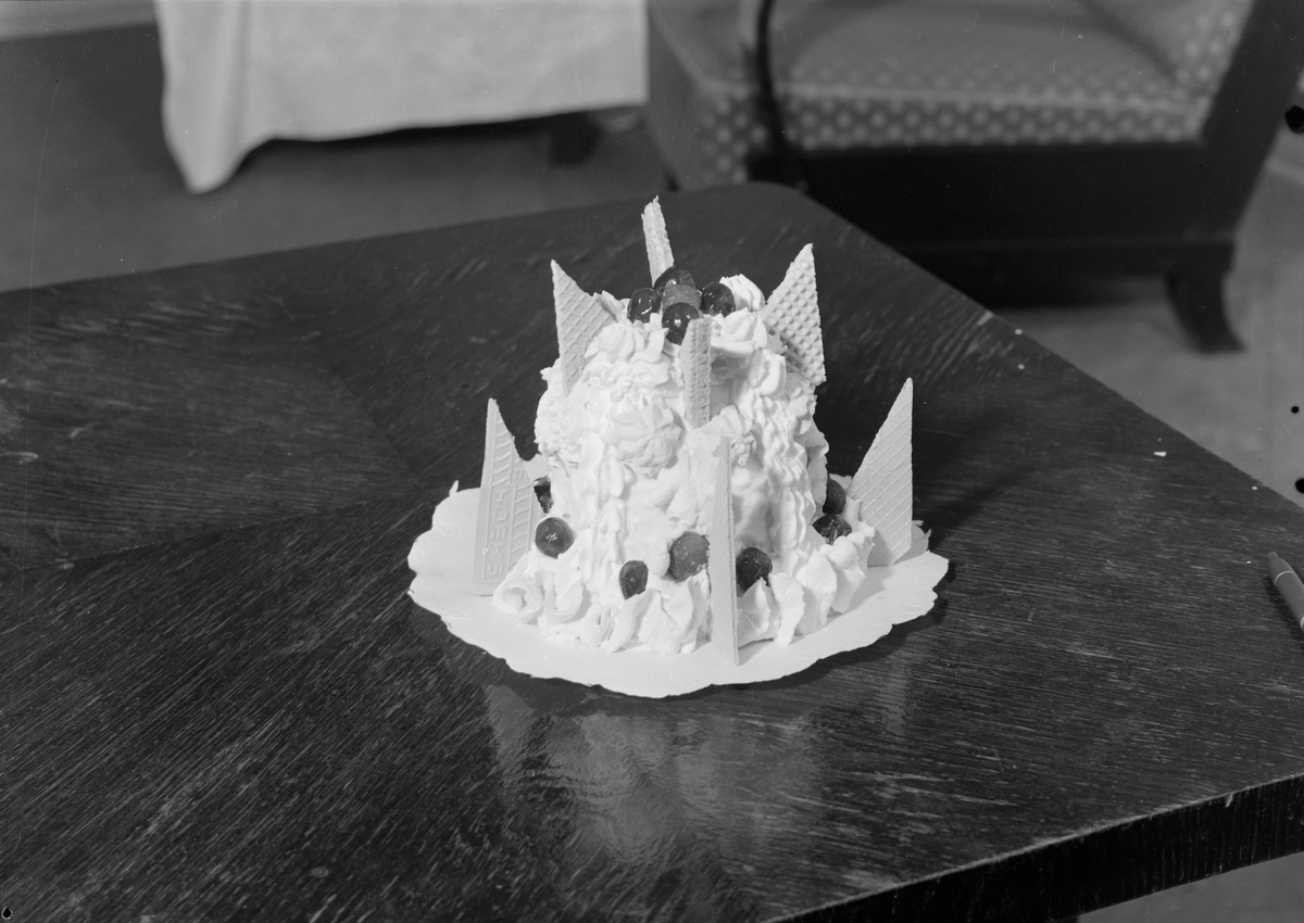 Reklame for dessertis