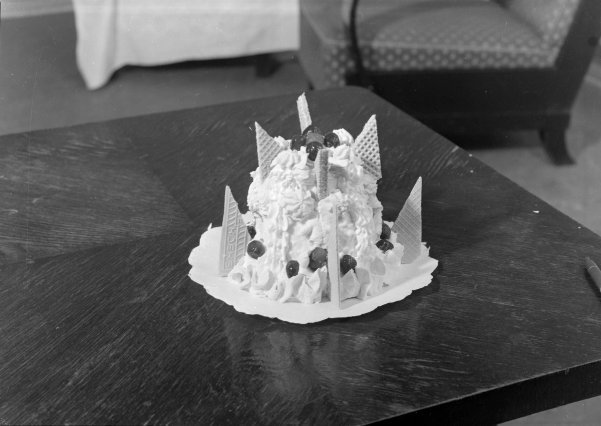 Reklame for dessertis