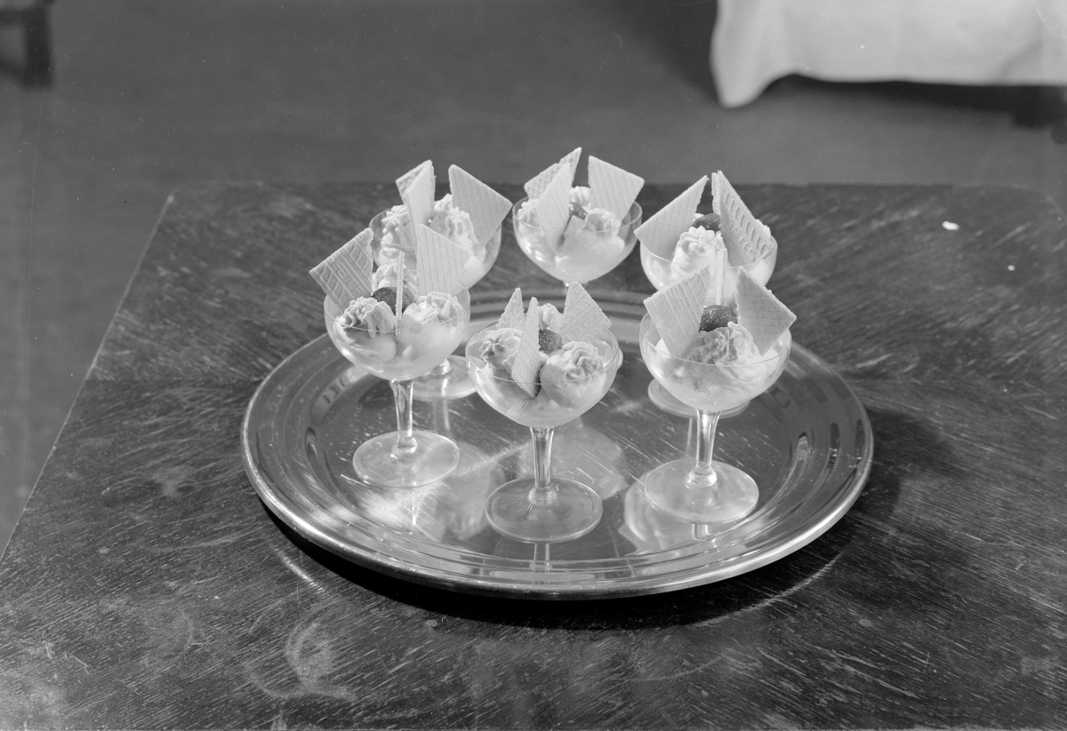 Reklame for dessertis