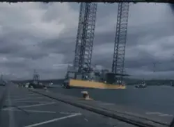 Lastning av borrtornet Totonaca