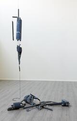 Pusten risper i stillheten (I) [Skulptur]