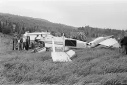 Et Cessna 206 styrtet på Flystripen på Reinsvoll lørdag 11. 