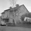 Dåvarande Västanågatan 16 i Linköping från gårdssidan. Foto 1961.