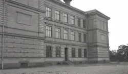 Växjö högre allmänna läroverk mot söder, längs Trädgårdsgata