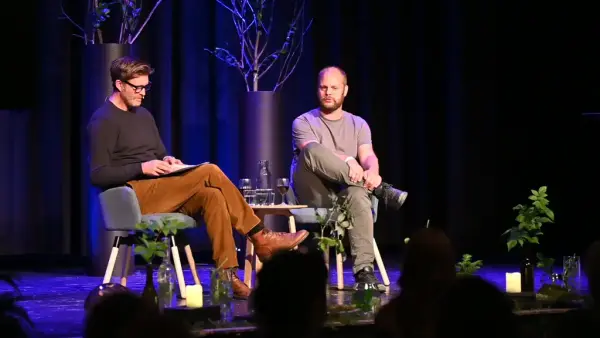 Bilde av Mímír Kristjánsson og Eirik Bø