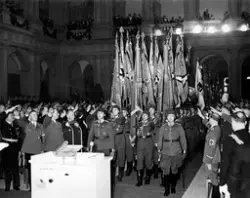 Tyske propagandabilder fra andre verdenskrig.
Ukjent.