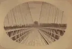 New Bridge, Niagara, USA kring år 1876