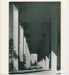 Uggleviksreservoaren.
Under vattentank.