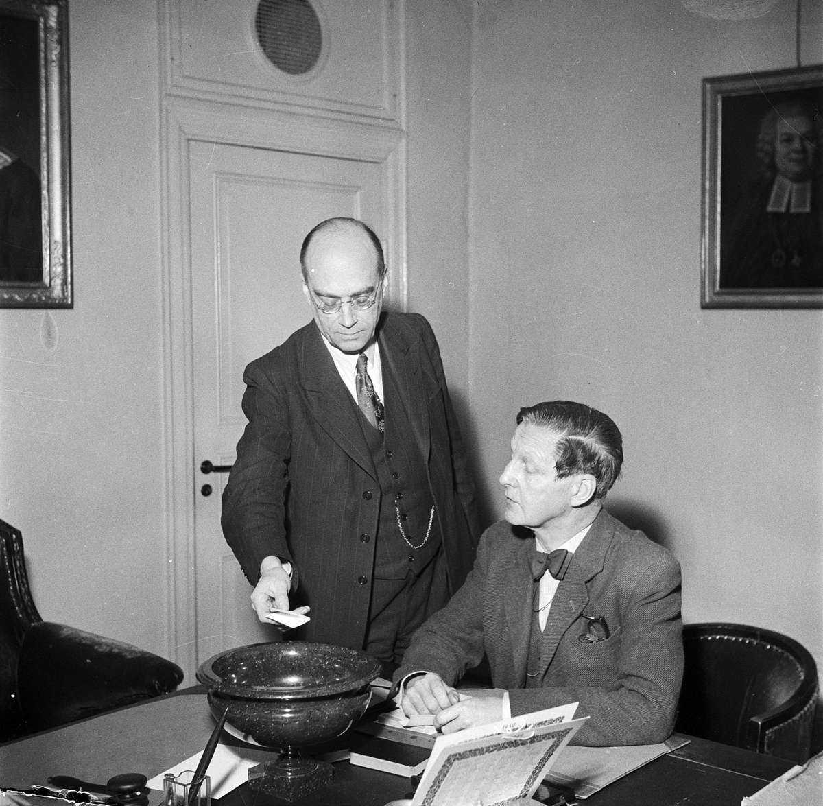 Ny ärkebiskop, Uppsala 1950