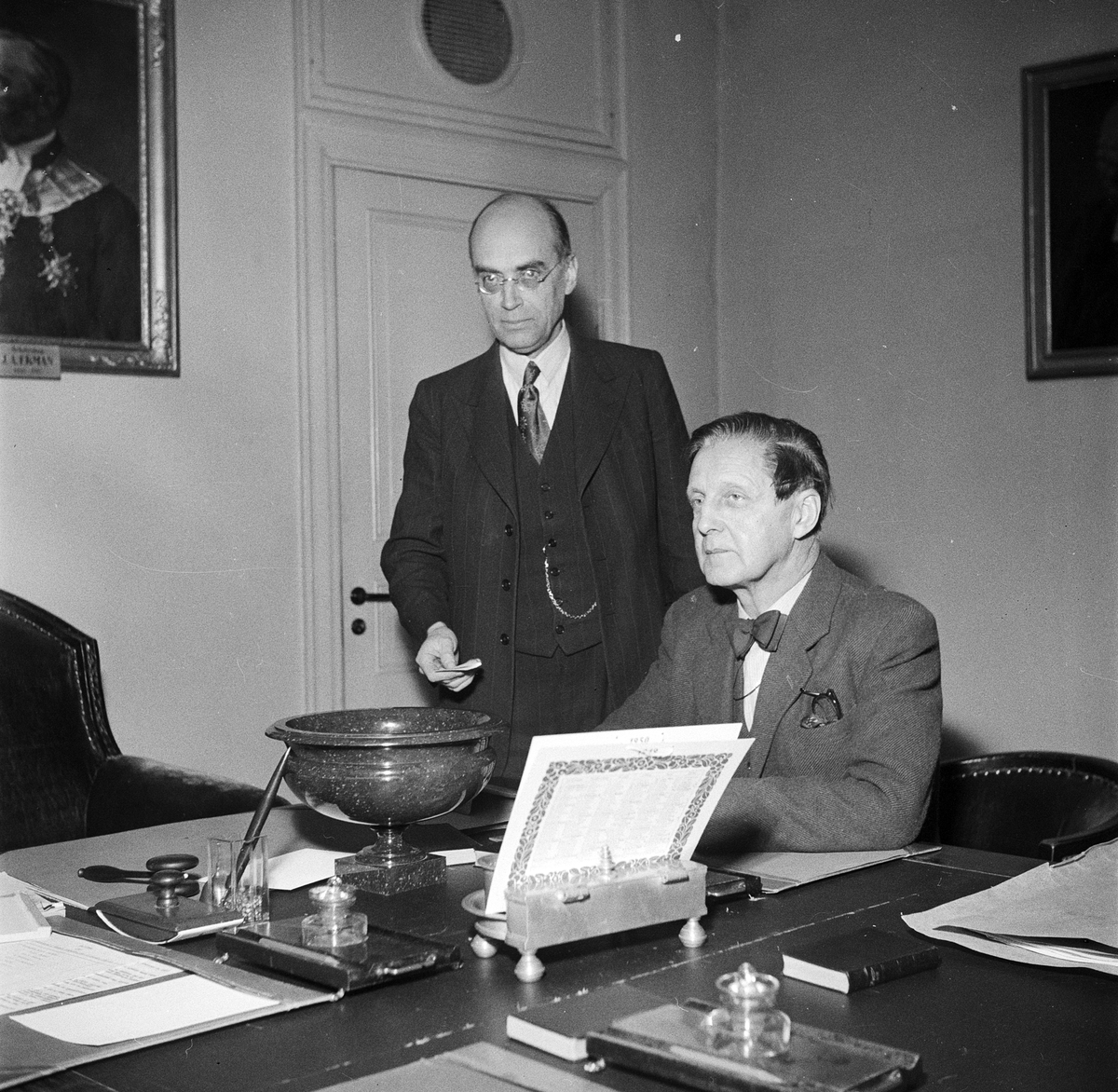 Ny ärkebiskop, Uppsala 1950