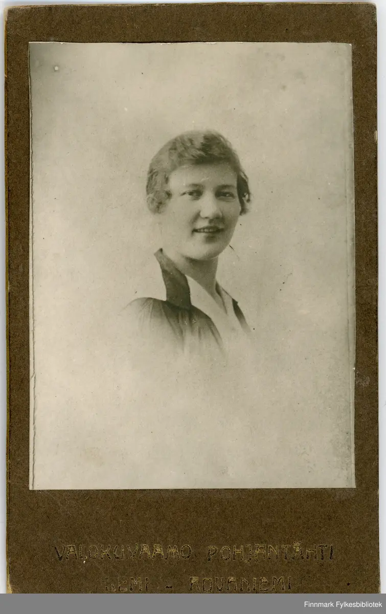 Portrett av Dagmar Vartiainen, Neiden.