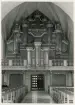 Orgelläktaren med orgel, i domkyrkan 1960.