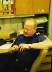 Bengt Pauli vid skrivbord