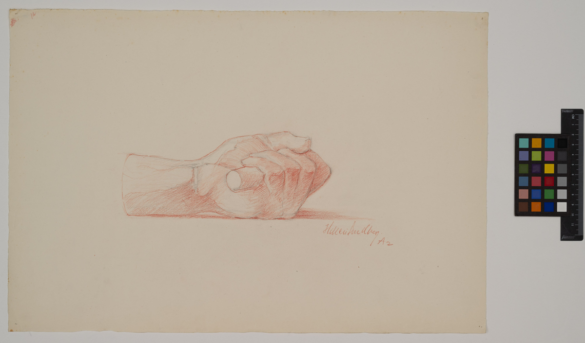 Teckning av hand
Elevarbete