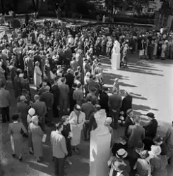 Eldhs-utställningen i Linnéträdgården, Uppsala 1955