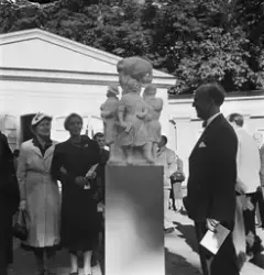 Eldhs-utställningen i Linnéträdgården, Uppsala 1955