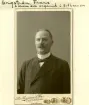 Som folkskollärare och kantor i Linköpings landsortsförsamling Sankt Lars var Frans Engström en bekant person i staden runt förra sekelskiftet. Här porträtterad omkring 1910.