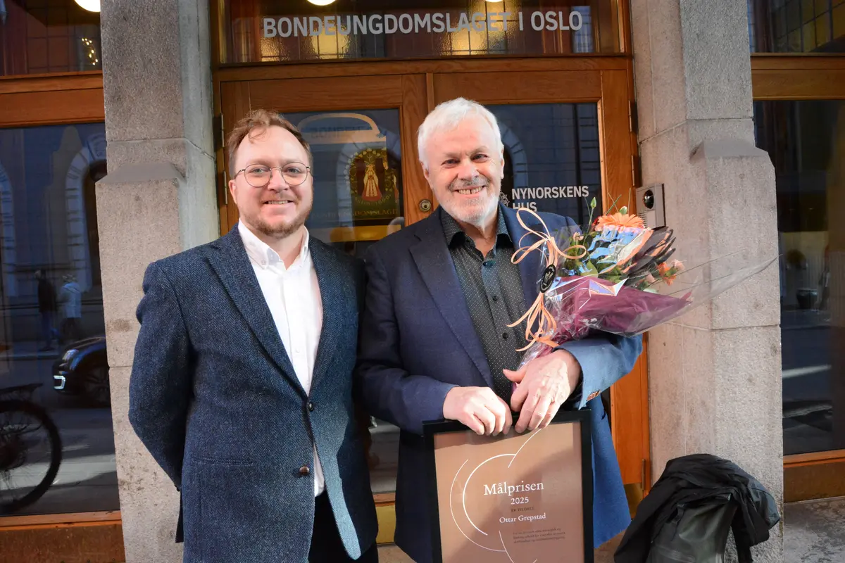 Bilde av Olav Øyehaug Opsvik og Ottar Grepstad 