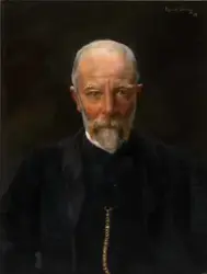 Maleren Otto Sinding [Olje på lerret]