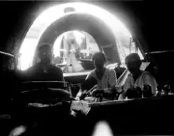 Fra misjonærparet Helga & Nils Kolbergs Kina-album. Misjonær