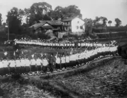 Fra misjonærparet Helga & Nils Kolbergs Kina-album. Misjonær