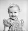 Flickan Eriksson. Foto i maj 1947.
(Eva Eriksson)