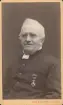 Porträtt av troligtvis Per August Swedlund, född 1822 Lilla lundby, Engesberg, präst, lärare och redaktör för Gefle Dagblad.